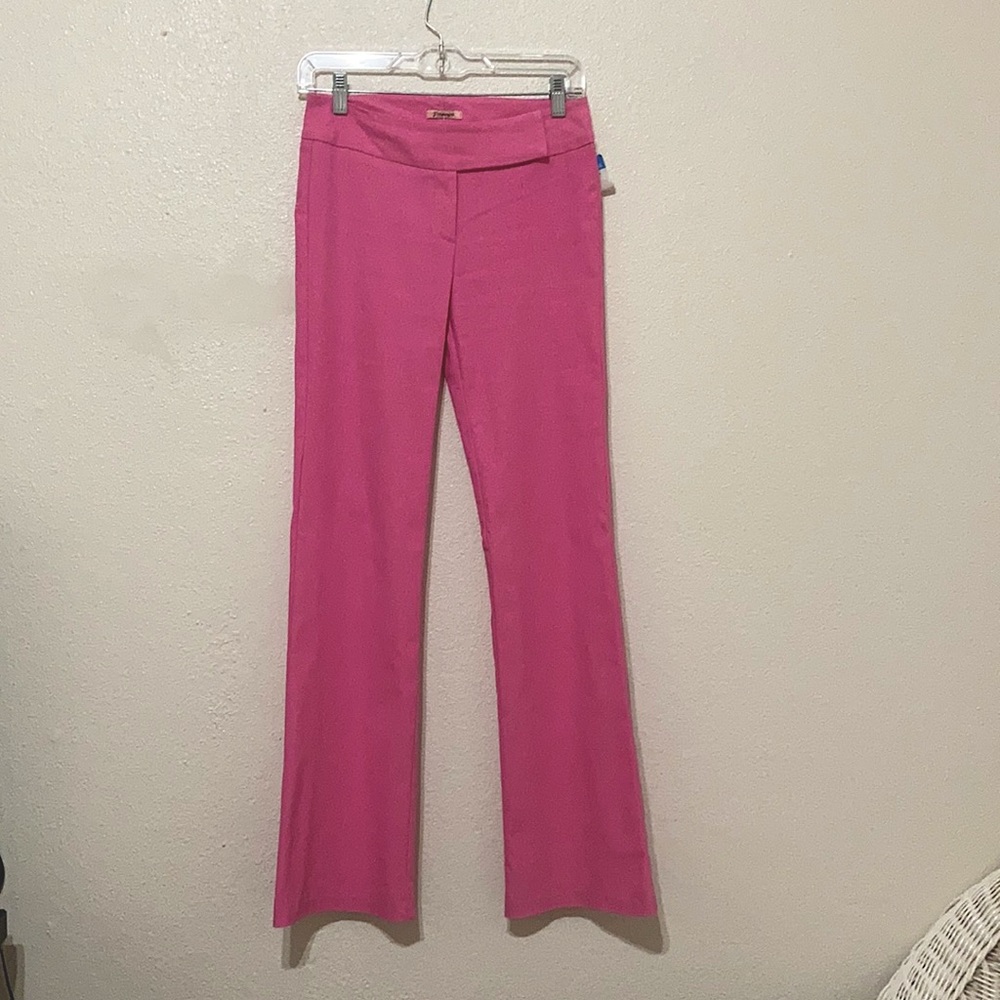Bubblegum pink papaya pants